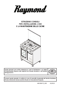 Manuale Raymond CGT9641 Cucina