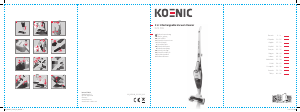 Manual Koenic KVR 296 Vacuum Cleaner