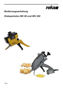 Bedienungsanleitung Reka MS 80 Klebepistole