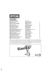 Handleiding Ryobi CCG-1801 Kitspuit