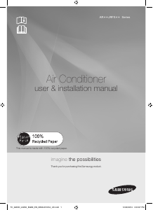 Handleiding Samsung AR09JRFSTWKXME Airconditioner