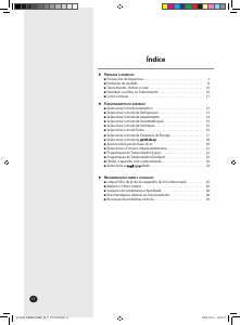 Manual Samsung AQ12VBAX Ar condicionado