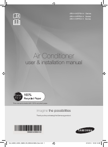 Handleiding Samsung AR18HPFSEWKXJO Airconditioner