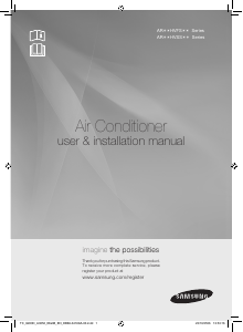 Manual Samsung AR09HVFSBWKN Air Conditioner