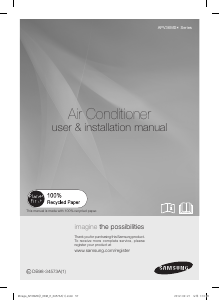 Handleiding Samsung APV36M0AN Airconditioner
