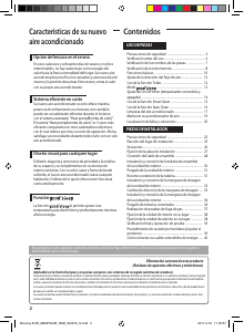 Manual de uso Samsung AQ18UGAN Aire acondicionado