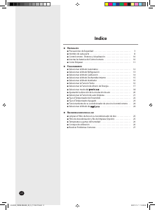 Manual de uso Samsung AQ18VBAX Aire acondicionado