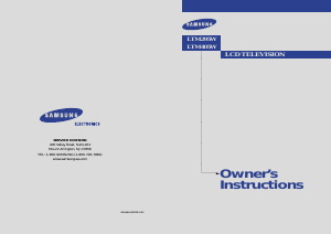 Handleiding Samsung LTM295W LCD televisie