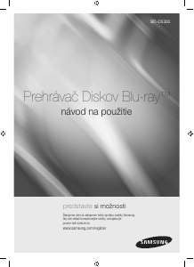 Priročnik Samsung BD-D5300 Predvajalnik Blu-ray