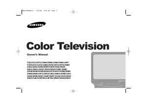 Manual Samsung CT-14H4 Television