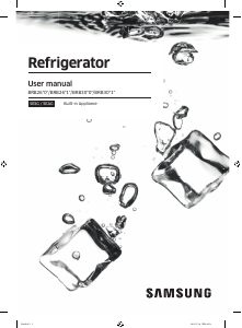 Mode d’emploi Samsung BRB260034WW Réfrigérateur combiné