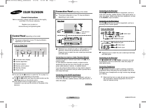 Manual Samsung CB-17M16ML Television