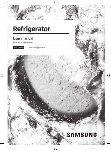 Mode d’emploi Samsung BRB260134WW Réfrigérateur combiné