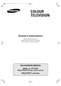 Manual Samsung CZ-21M21ML Television