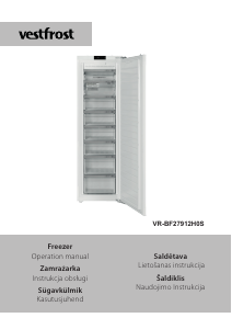 Manual Vestfrost VR-BF27912H1S Freezer