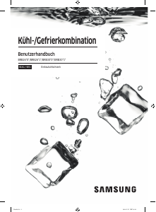 Bedienungsanleitung Samsung BRB26602FWW Kühl-gefrierkombination