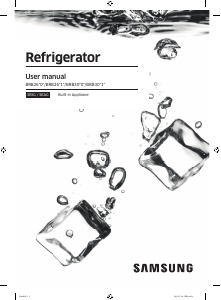 Manuale Samsung BRB26612EWW Frigorifero-congelatore