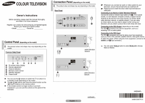 Handleiding Samsung CS21C470FL Televisie