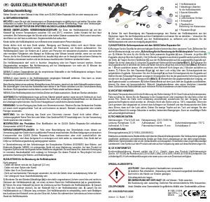 Manual Quixx XY-15305 Glue Gun