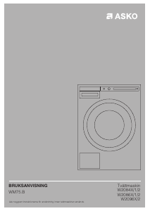 Bruksanvisning Asko W2096X/2 Tvättmaskin