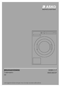 Bruksanvisning Asko WMC89XXP Tvättmaskin