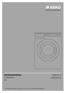 Bruksanvisning Asko WMC67XXV Tvättmaskin