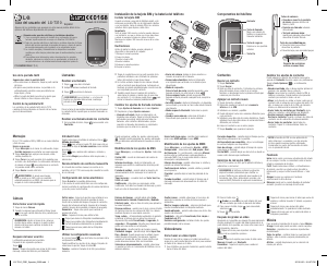 Manual de uso LG T310N Teléfono móvil