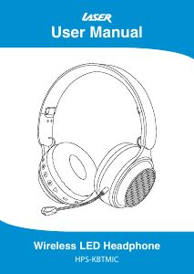 Handleiding Laser HPS-KBTMIC-BL Headset