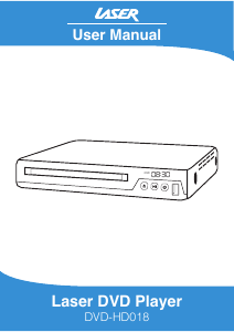 Manual Laser DVD-HD018 DVD Player