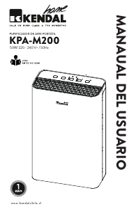 Manual de uso Kendal KPA-M200 Purificador de aire