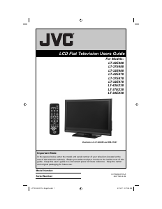 Manual JVC LT-32E478 LCD Television