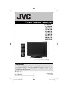Manual JVC LT-42E478 LCD Television