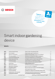 Bruksanvisning Bosch MSGP6 SmartGrow Växtlampa