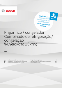 Εγχειρίδιο Bosch KAN92VI35J Ψυγειοκαταψύκτης