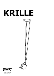 Bedienungsanleitung IKEA KRILLE Schreibtisch