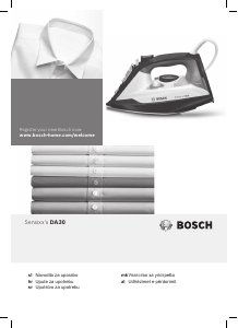 Priročnik Bosch TDA3024020 Likalnik