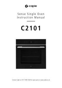 Manual Caple C2101 Oven