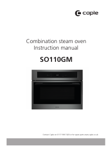 Manual Caple SO110GM Oven