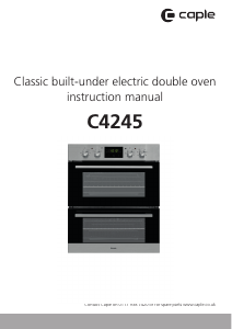 Manual Caple C4245 Oven