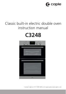 Manual Caple C3248 Oven