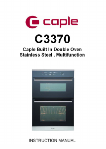 Handleiding Caple C3370 Oven
