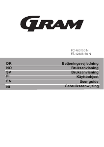 Handleiding Gram FC 463150 N Vriezer