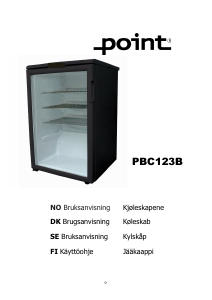 Käyttöohje Point PBC123B Jääkaappi