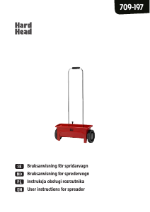 Handleiding Hard Head 709-197 Strooiwagen