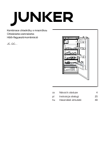 Manuál Junker JC30GCSE0 Lednice