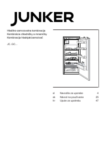 Návod Junker JC30GCSE0 Chladnička