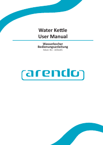 Manual Arendo 305645 Kettle