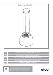 Manual Eico Luna Cooker Hood