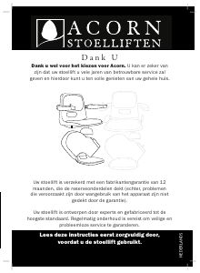 Handleiding Acorn Superglide Traplift