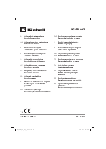 Manuál Einhell GC-PM 40/2 Travní sekačka